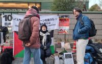 イスラエルのガザ虐殺は日本の姿だ～防衛大卒業生がハンスト10日目