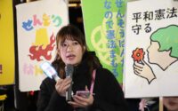 官邸前「平和憲法を守るための緊急アクション」3600人が声上げる