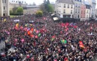 フランス：4月4日、パリ郊外サン・ドニ市の反レイシズム大集会