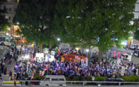 5.15 阿佐ヶ谷ペンライト大集会に1500人〜広がる「平和の声」